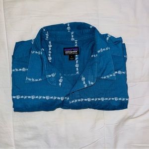 Patagonia Palm Tree Button Up